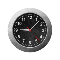 Wall clock recycled paper craft