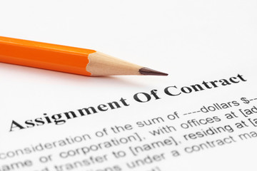 Assignment of contract