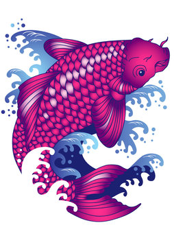 recommend clip art: Koi carp tattoo