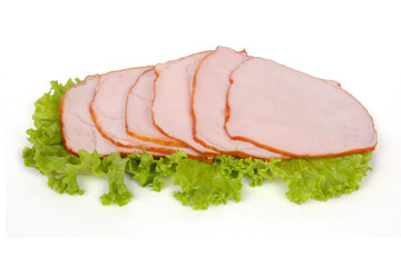 Slices of ham