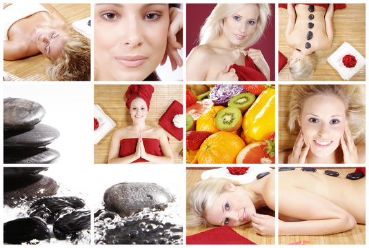 Wellness Collage Poster