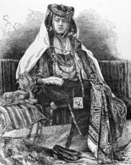 Nail Arab Woman