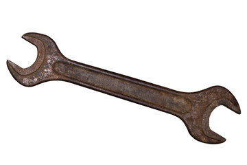 Tool  wrench  isolated
