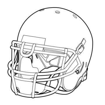 recommend clip art: American football helmet