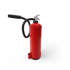 Fototapeta premium Feuerlöscher (isoliert, mit Freistellungspfad)