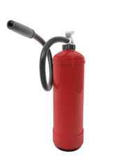 Feuerlöscher (isoliert, mit Freistellungspfad)