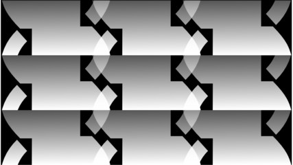 Obraz na płótnie Canvas Hintergrud abstrakt geometrisch mit 3d effekt