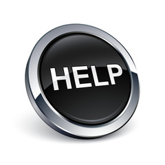 icône bouton internet aide