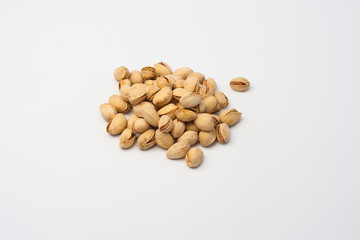 Fototapeta na wymiar Heap of pistachios nuts