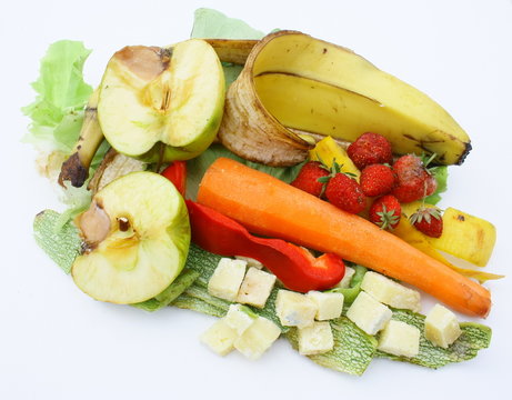 déchets de fruits et légumes pour compost