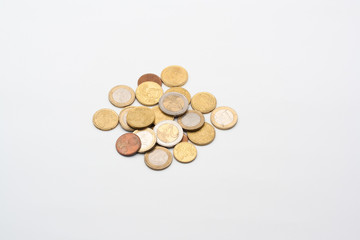 Euro coins