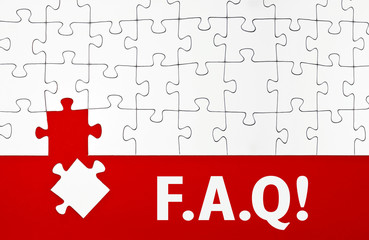 Puzzle mit FAQ