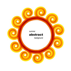 Summer Abstract background # Vector