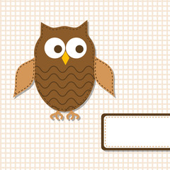 Template greeting card, vector