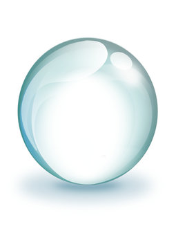 bulle d'eau dessin vectoriel.
