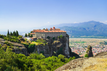 Fototapeta na wymiar Klasztor Meteora w Grecji