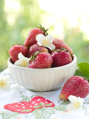 Fresh strawberries