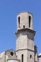 Fototapeta na wymiar Old medieval church in Marseille