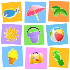 summer icons