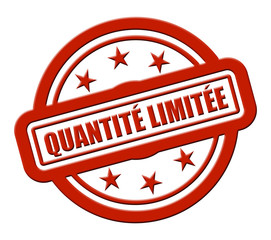 Sternen Stempel rot rel QUANTITÉ LIMITÉE