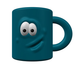 mug with face