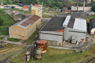 Vielle usine a Gryfów Śląski,  Pologne