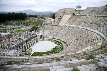 Photograph of the Theater at Ephesus