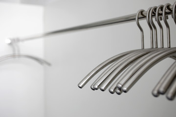 Garderobe mit selektiver Schärfe