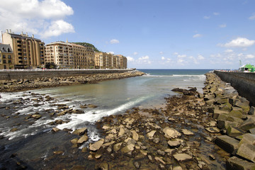 europa, spagna, paesi baschi, san sebastian, oceano © cronopio