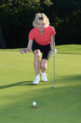 Woman Golfer