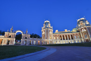 Tsaritsino palace. Moscow. Russia.