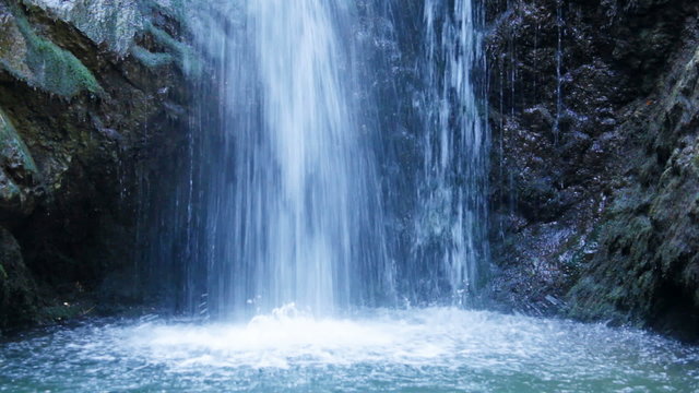 Chantara Waterfalls in Trodos mountains, Cyprus