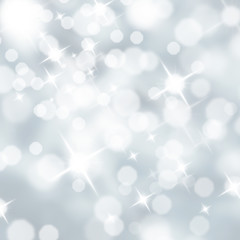 Winter background silver