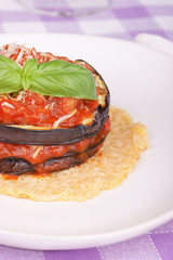 Aubergine parmigiana