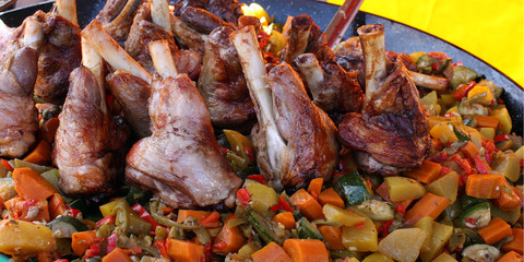 Souris d agneaux aux petits légumes