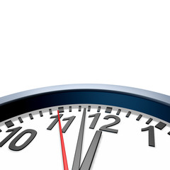 Obraz na płótnie Canvas Clock ticking time symbol