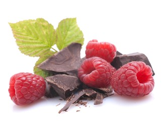 Schokolade - Himbeeren