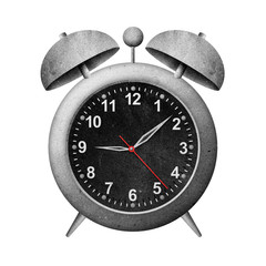 clock recycled paper craft