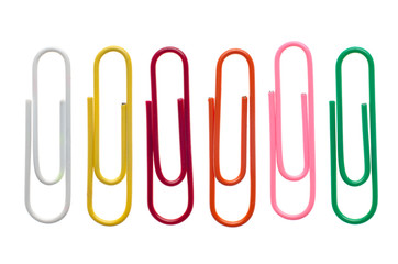 Colored paper clips