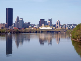 Fototapeta na wymiar Pittsburgh Pensylwania USA