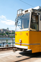 Fototapeta premium Budapest Straßenbahn 1