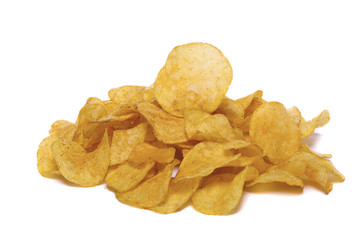 yellow potato chips