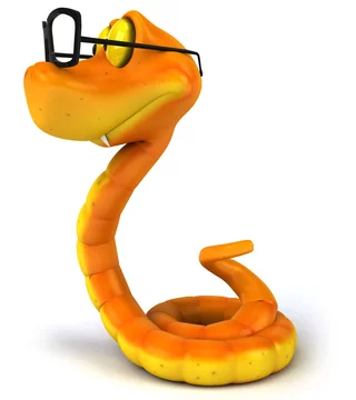 Serpent à lunettes Illustration Stock | Adobe Stock