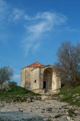 Mausoleum on mountain