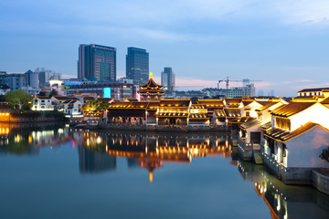 Fototapeta premium Suzhou night view