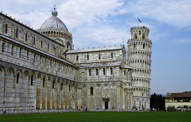 Fototapeta na wymiar Toskania - Krzywa Wieża w Pizie
