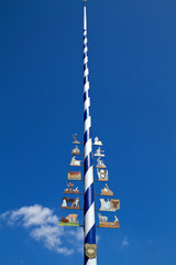 Maibaum in Oberbayern