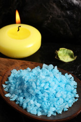 aroma terapia - sali da bagno e candela profumata