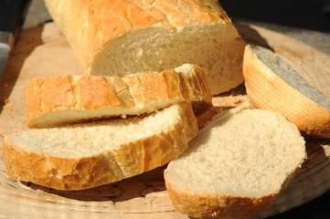 freshly Cut Bread