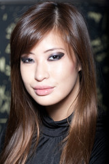 Portrait of beautiful female